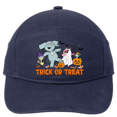 Pigeon And Elephant Trick Or Treat Halloween Costume 7-Panel Snapback Hat