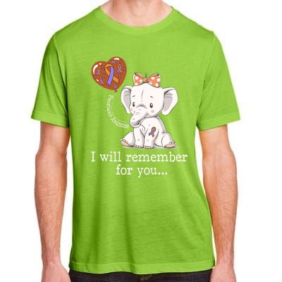 Psoriasis Awareness Elephant Gift Adult ChromaSoft Performance T-Shirt