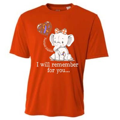 Psoriasis Awareness Elephant Gift Cooling Performance Crew T-Shirt