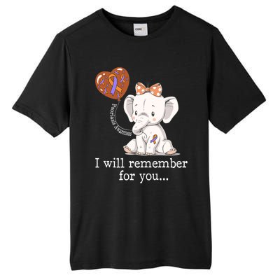 Psoriasis Awareness Elephant Gift Tall Fusion ChromaSoft Performance T-Shirt