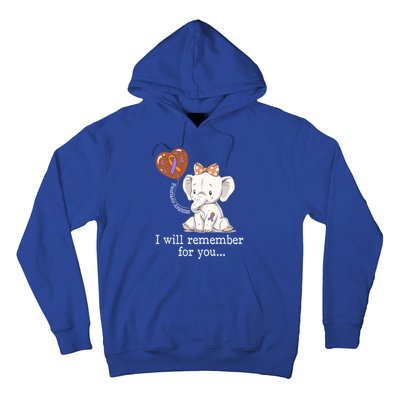 Psoriasis Awareness Elephant Gift Hoodie