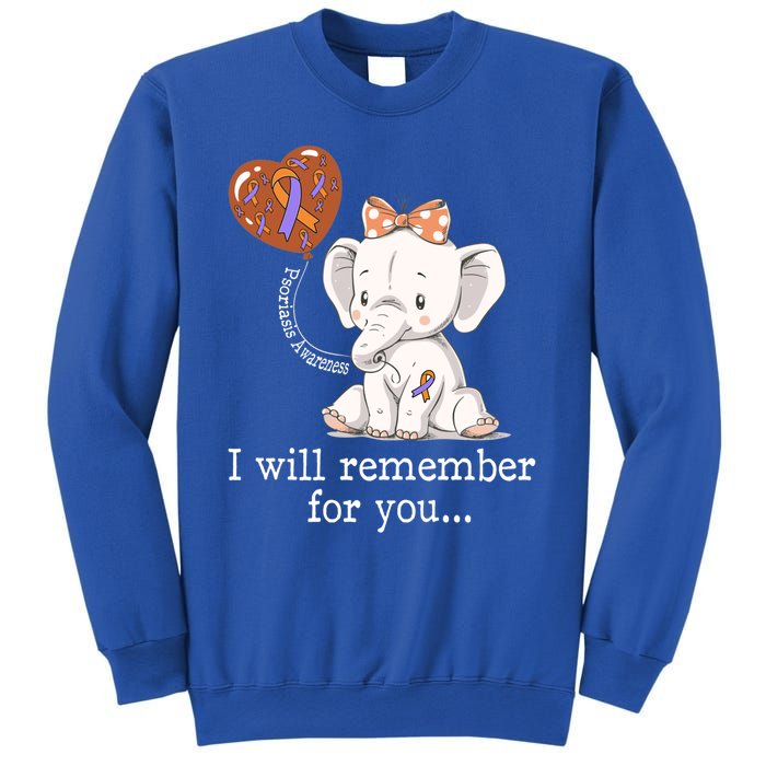 Psoriasis Awareness Elephant Gift Sweatshirt