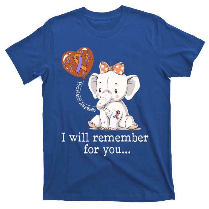 Psoriasis Awareness Elephant Gift T-Shirt