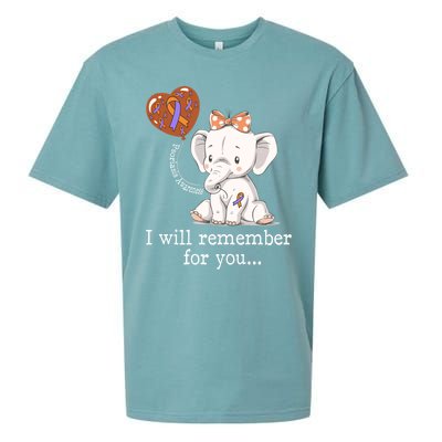 Psoriasis Awareness Elephant Gift Sueded Cloud Jersey T-Shirt