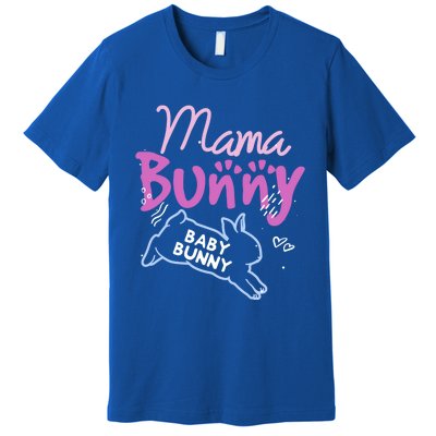 Pregnancy Announcet Easter Bunny Mama Bunny Gift Great Gift Premium T-Shirt