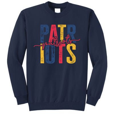 Patriots American Football Team Tall Sweatshirt