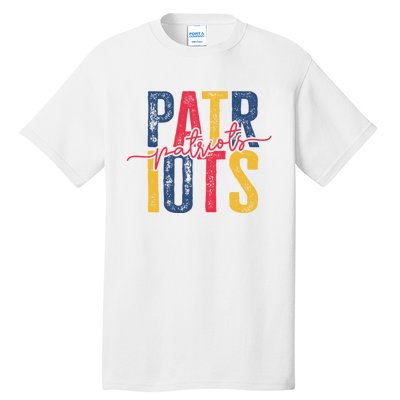 Patriots American Football Team Tall T-Shirt