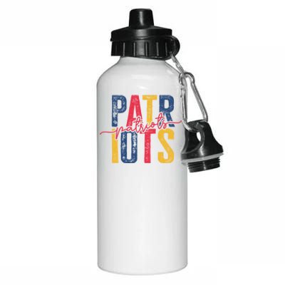 Patriots American Football Team Aluminum Water Bottle