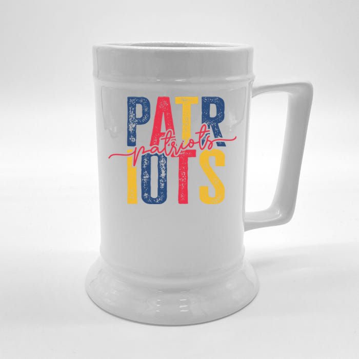 Patriots American Football Team Beer Stein