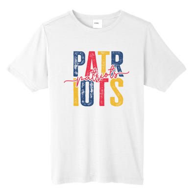 Patriots American Football Team Tall Fusion ChromaSoft Performance T-Shirt