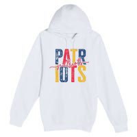 Patriots American Football Team Premium Pullover Hoodie