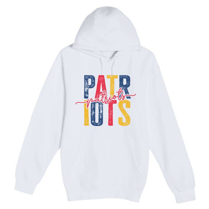 Patriots American Football Team Premium Pullover Hoodie