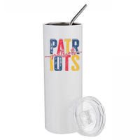 Patriots American Football Team Stainless Steel Tumbler