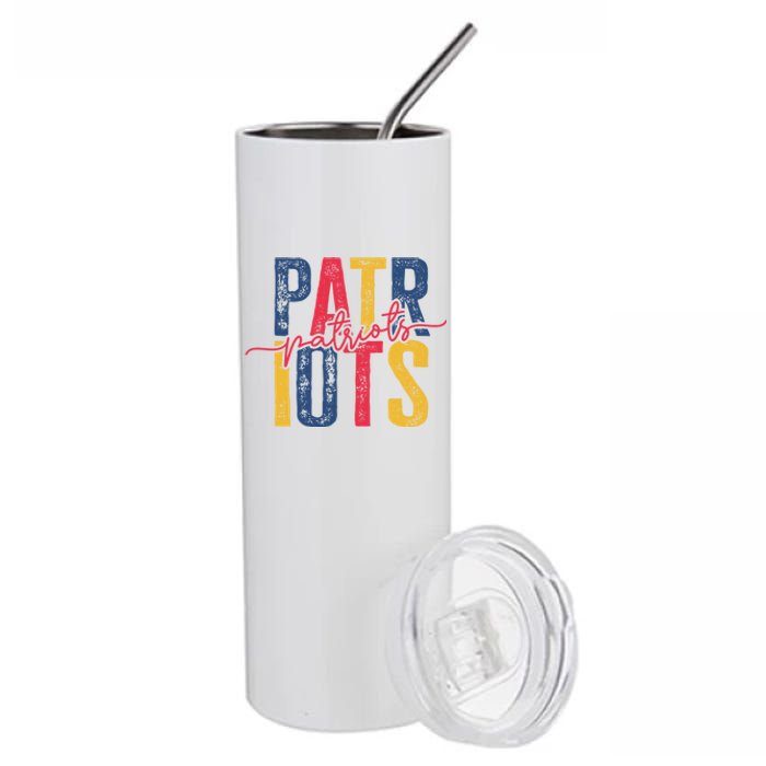 Patriots American Football Team Stainless Steel Tumbler