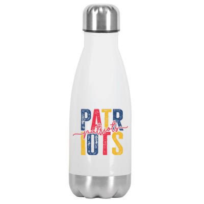 Patriots American Football Team Stainless Steel Insulated Water Bottle