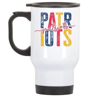 Patriots American Football Team Stainless Steel Travel Mug