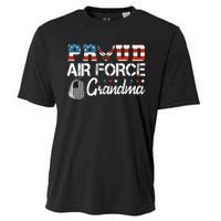 Proud Air Force Grandma US Air Force Military Cooling Performance Crew T-Shirt