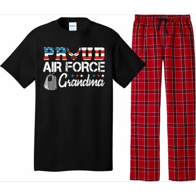 Proud Air Force Grandma US Air Force Military Pajama Set