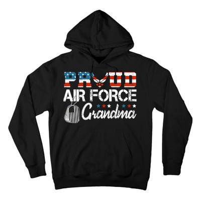 Proud Air Force Grandma US Air Force Military Tall Hoodie