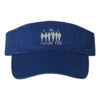 Patriotic American Flag Thank You Solders Memorial Veteran Gift Valucap Bio-Washed Visor