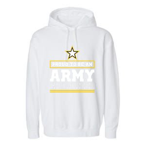 Proud Army Friend Proud To Be An Army Friend Gift Garment-Dyed Fleece Hoodie