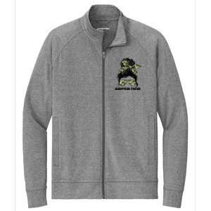 Proud Army Friend Tee For Army Wives Army Gift Stretch Full-Zip Cadet Jacket