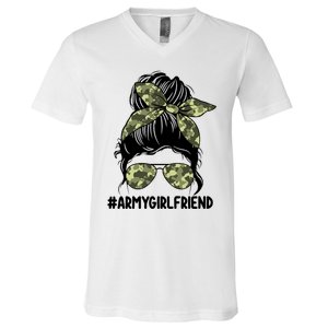 Proud Army Friend Tee For Army Wives Army Gift V-Neck T-Shirt