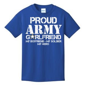 Proud Army Friend Gift Military Friend My Hero Kids T-Shirt