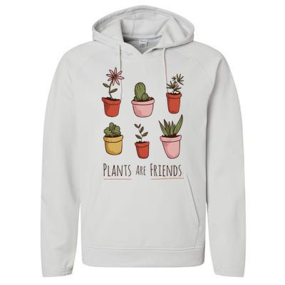 Plants Are Friends Performance Fleece Hoodie