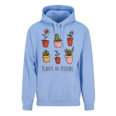 Plants Are Friends Unisex Surf Hoodie