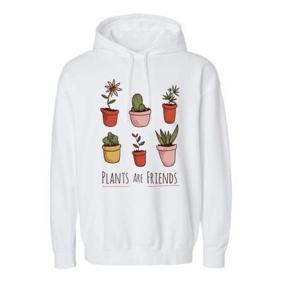 Plants Are Friends Garment-Dyed Fleece Hoodie