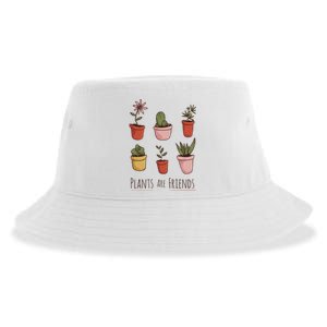 Plants Are Friends Sustainable Bucket Hat