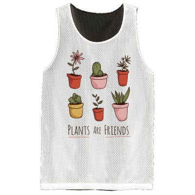 Plants Are Friends Mesh Reversible Basketball Jersey Tank