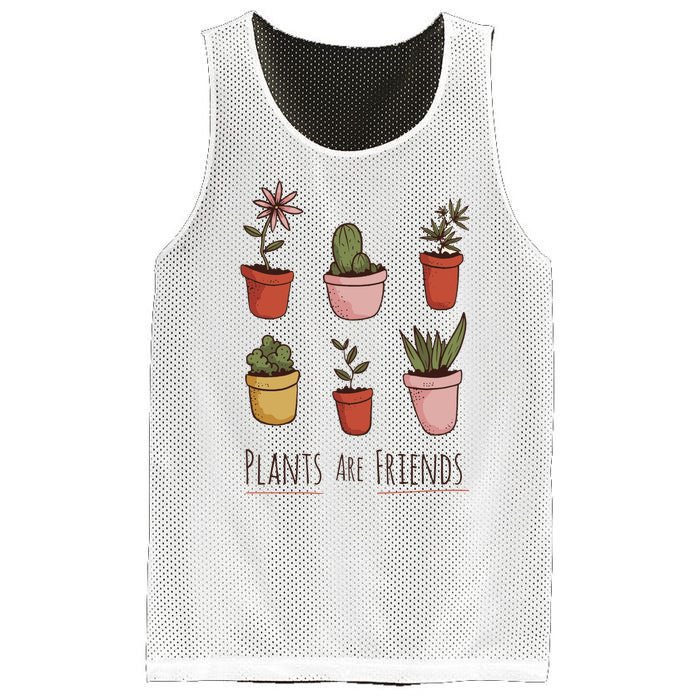 Plants Are Friends Mesh Reversible Basketball Jersey Tank