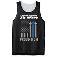 Proud Air Force Mother Heart US Air Force Military Mesh Reversible Basketball Jersey Tank