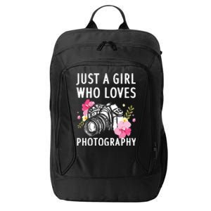 Photography Art For Women Girl Photographer Camera Lovers City Backpack