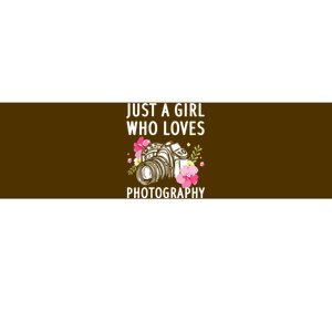 Photography Art For Women Girl Photographer Camera Lovers Bumper Sticker