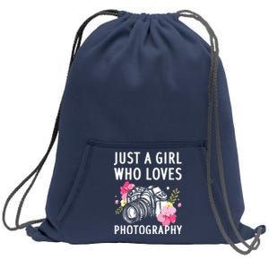 Photography Art For Women Girl Photographer Camera Lovers Sweatshirt Cinch Pack Bag