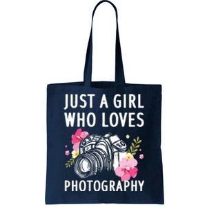 Photography Art For Women Girl Photographer Camera Lovers Tote Bag