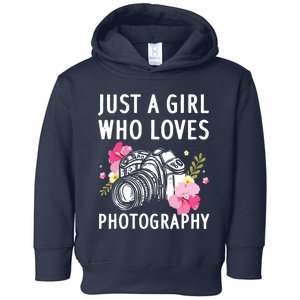 Photography Art For Women Girl Photographer Camera Lovers Toddler Hoodie