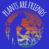 Plants Are Friends Gardening Hobby Flower Gardener Cute Gift 16 in Basic Backpack