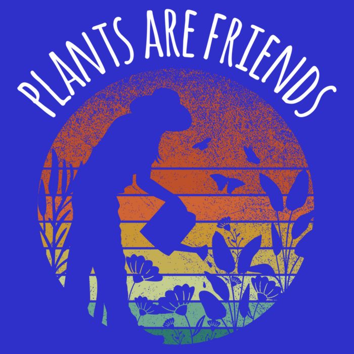Plants Are Friends Gardening Hobby Flower Gardener Cute Gift 16 in Basic Backpack