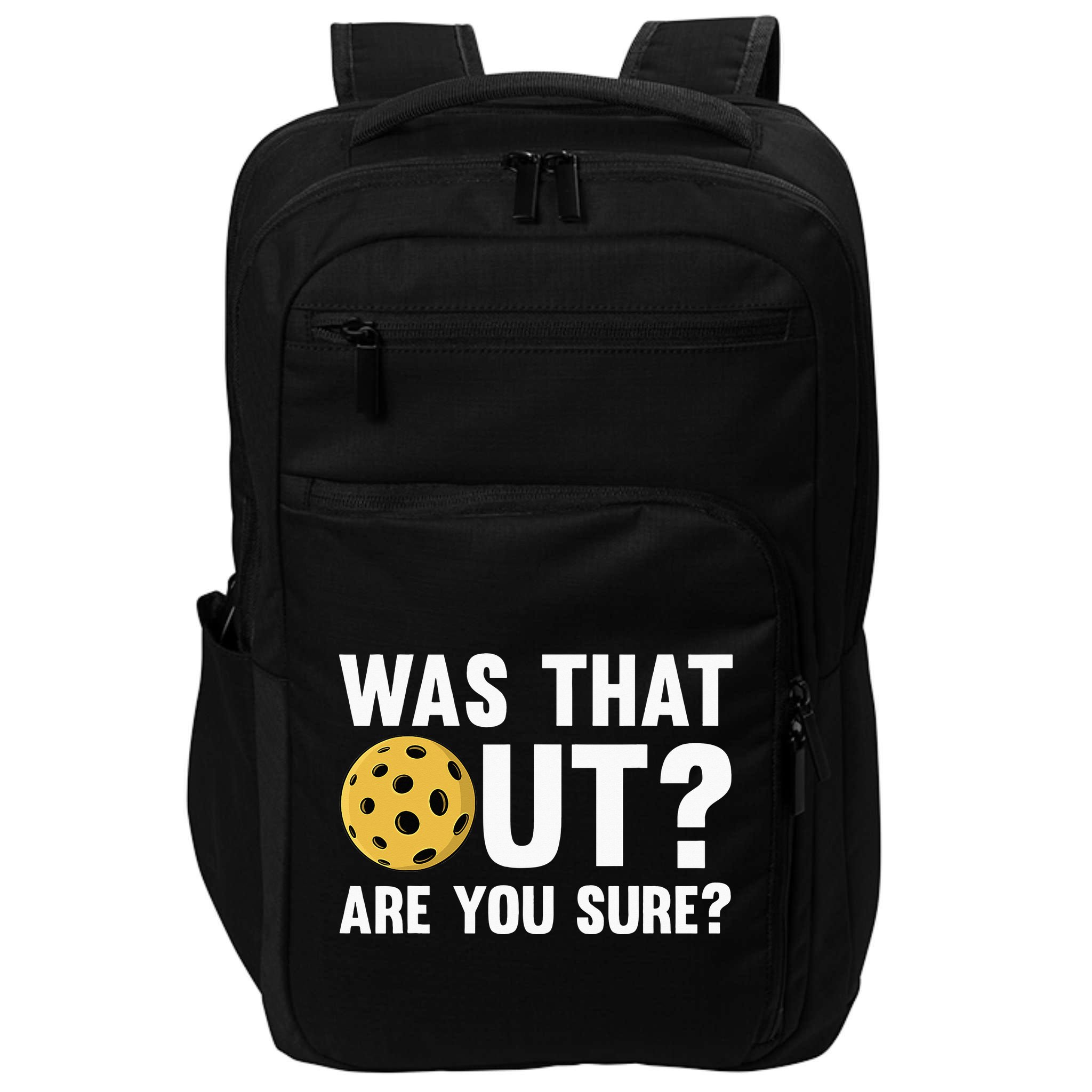 Pickleball Art For  Pickleball Lover Sport Impact Tech Backpack