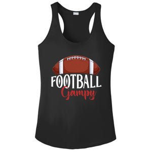 Proud American Football Gampy Funny Gift For FatherS Day Cool Gift Ladies PosiCharge Competitor Racerback Tank