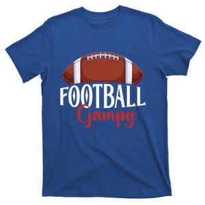 Proud American Football Gampy Funny Gift For FatherS Day Cool Gift T-Shirt