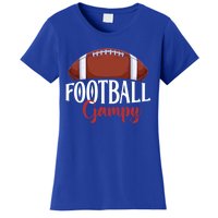 Proud American Football Gampy Funny Gift For FatherS Day Cool Gift Women's T-Shirt