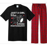 Photography Art For Women Girl Photographer Camera Lovers Pajama Set