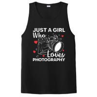 Photography Art For Women Girl Photographer Camera Lovers PosiCharge Competitor Tank