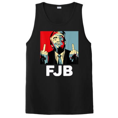 Pro America F Biden FJB , Trump Middle Figure PosiCharge Competitor Tank