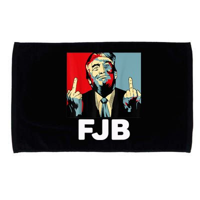 Pro America F Biden FJB , Trump Middle Figure Microfiber Hand Towel